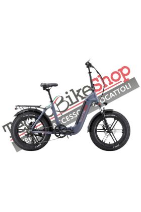 Bici Elettrica a Pedalata Assistita E-Bike Pieghevole City Bike Florida 4S 250W 36V Batteria Litio Shimano - Grigio