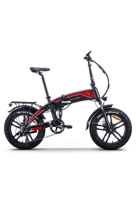 Bici Elettrica Pieghevole E-BIKE Fat Bike RKS RD08 Sport Bike Dallas Luxury 250w 48v