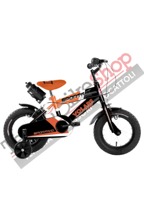 Bicicletta Bambino Movimento a Sfera Volare Sportivo 12"-Arancione