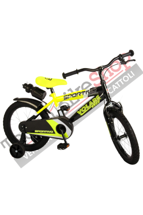 Bicicletta Bambino Movimento a Sfera Volare Sportivo 16"-Giallo