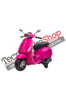 Moto Scooter Eelettrico per Bambini Piaggio Vespa Sprint 12V-Rosa