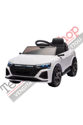 Auto Elettrica per Bambini Audi Q8 12V-Bianco