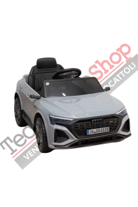 Auto Elettrica per Bambini Audi Q8 12V-Grigio