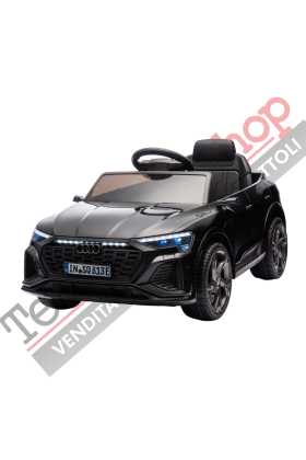 Auto Elettrica per Bambini Audi Q8 12V-Nero