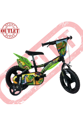 Bicicletta Bambino Dino Bikes Dinosaur DINO T-REX 12" - Seconda Scelta
