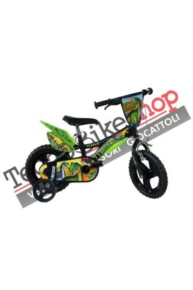 Bicicletta Bambino Dino Bikes Dinosaur DINO T-REX 12"