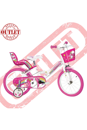 Bicicletta Bambina Dino Bikes Unicorn 16" - Seconda Scelta