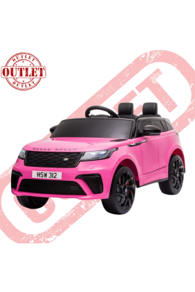 Auto Elettrica  per Bambini RANGE ROVER VELAR 12V-Rosa