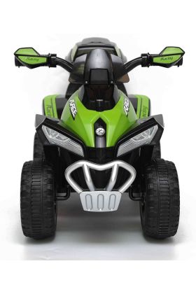 Quad Elettrico Per Bambini  Tecnobike Shop  ATV Mini Quad Deluxe 6V (Seconda scelta)-Verde