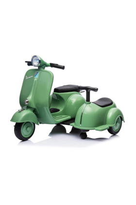 Moto Elettrica Per Bambini Vespa Sidecar Small 6V