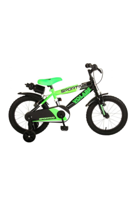 Bicicletta Bambino Movimento a Sfera Volare Sportivo 12"-Verde