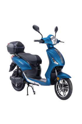 Bicicletta Elettrica Scooter Z-TECH ZT-09-TA NEW 250W 12 Ah 48V Batteria Piombo-Blu Matt