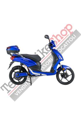 Bicicletta Elettrica Scooter Z-TECH  ZT-09-TDC 1000W 20Ah 48V Batteria Piombo-Blu