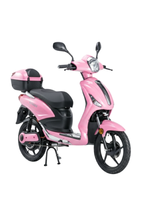 Bicicletta Elettrica Scooter Z-TECH  ZT-09-TDC 1000W 20Ah 48V Batteria Piombo-Rosa Matt