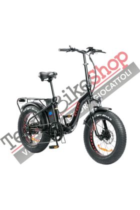 Bicicletta Elettrica Pieghevole Z-Tech ZT-89-E Folding Etna 250W 36V 10.4Ah Batteria Litio