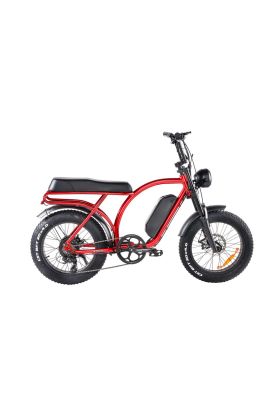 Bici Elettrica Z-Tech ZT-86-B Legacy 2.0 250W 48V 13Ah Batteria a Litio -Rosso