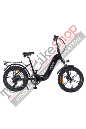 Bicicletta Elettrica Z-Tech ZT-89-K KRONOS 250/500W 48V13Ah Batteria Litio-Nero