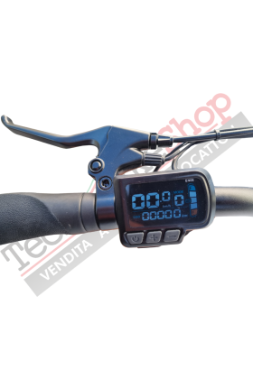 Bicicletta Elettrica Z-Tech ZT-89-F Folding Etna Telaio (Dritto) 250W 10.4Ah 36V Batteria Litio-Arancione