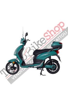 Bici Elettrica Scooter Z-TECH  ZT-09-FL 1000W 20Ah 60V Batteria Litio-Verde