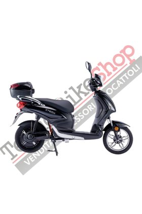 Bicicletta Elettrica Scooter Z-TECH ZT-09-E 250W 12 Ah 48V Batteria Piombo-Nero