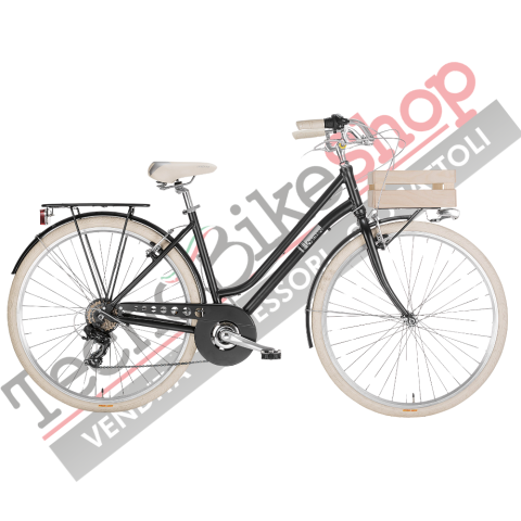 Bicicletta MBM UNISEX APOSTROPHE 28'' 7V-Nero
