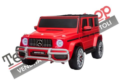 Auto Elettrica per Bambini MERCEDES Classe G AMG 12V Big 2 Posti -Rosso