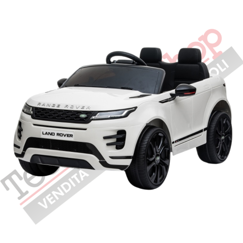 Auto Elettrica Macchina per Bambini LAND ROVER EVOQUE 12V con Monitor 4" Lettore Mp4 