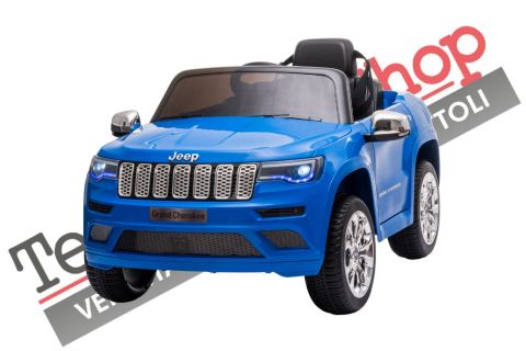 Auto Macchina Elettrica per Bambini JEEP GRAND CHEROKEE 12V-Blu