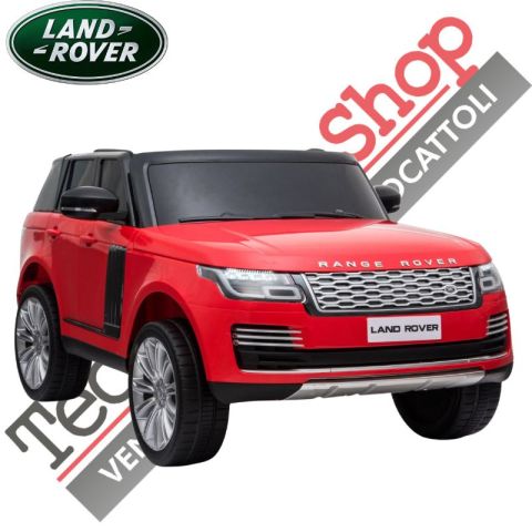 Auto Elettrica Per Bambini Land Rover - Range Rover Sport HSE 2 Posti-Rosso - Seconda Scelta