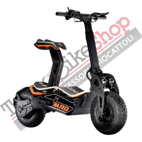 Veicolo Elettrico New LEM MAD Litio 1900W 48V Trasmissione HUB Motor Velocifero (Targabile) - Arancione