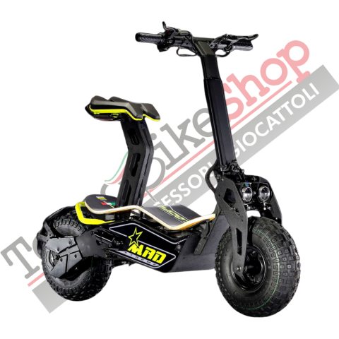 Veicolo Elettrico New LEM MAD Litio 1900W 48V Trasmissione HUB Motor Velocifero (Targabile) - Giallo