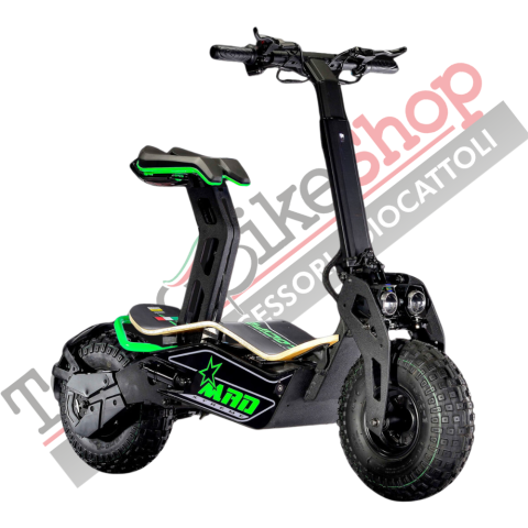 Veicolo Monopattino Ciclomotore Elettrico New LEM MAD Litio 1900W 48V Trasmissione HUB Motor Velocifero (Targabile)