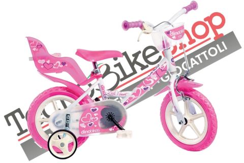 Bicicletta Bambina Dino Bikes Little Heart 12"
