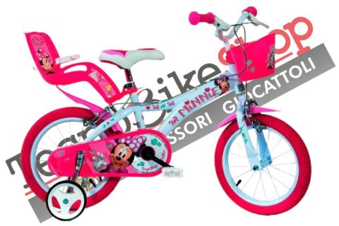 Bici Bambina Minnie Dino Bike 16"