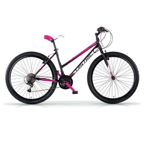 Bici Bambina MTB MBM District 20" 6 Velocità - Nero