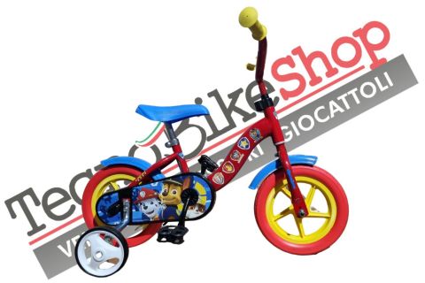 Bicicletta Bambino Dino Bikes PAW PATROL 10" 