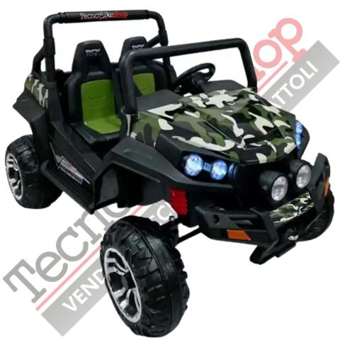 Auto Elettrica per Bambini 4x4 Polar 24V 2 Posti 