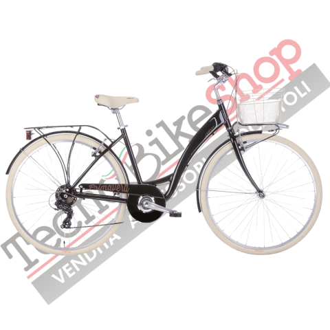 Bicicletta MBM UNISEX Primavera 26'' 6v-Nero
