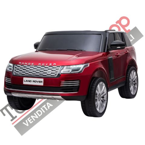 Auto Elettrica Per Bambini Land Rover Range Rover Sport HSE 2 Posti - Verniciata-Rosso