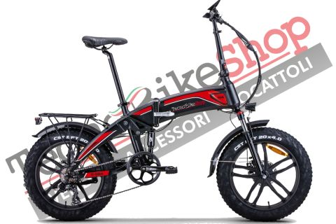 Bici Elettrica Pieghevole E-BIKE Fat Bike RKS RD08 Sport Bike Dallas Luxury 250w 48v