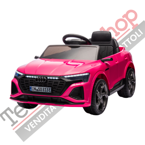 Auto Elettrica per Bambini Audi Q8 12V-Rosa