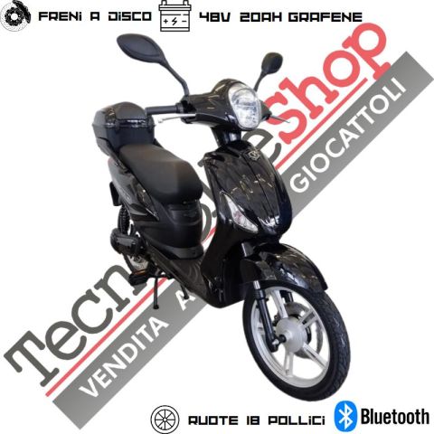 Bici Elettrica Scooter Velocipede Vitale NJT-007 250W 20Ah 48V Batteria a Grafene