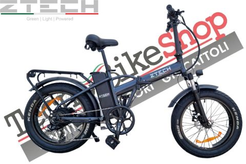 Bicicletta Elettrica Z-Tech ZT-89-M SNIPER 250W/500W 48V 13Ah Batteria Litio 