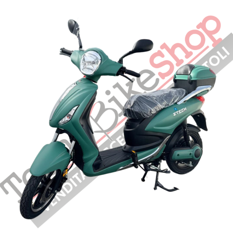 Bici Elettrica Scooter Z-TECH ZT-09-FL 1000W 20Ah 60V Batteria Litio-Verde