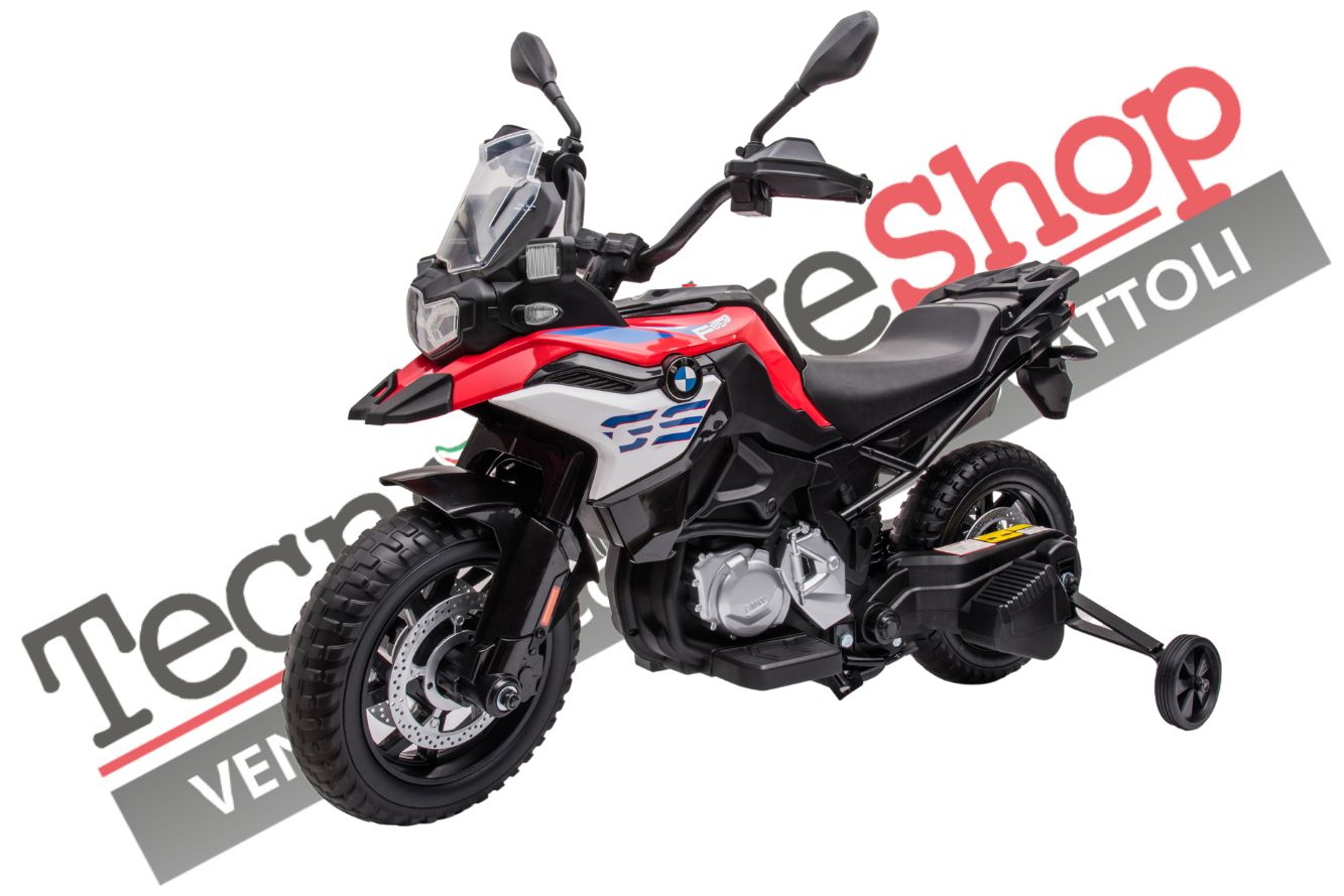 Image of Moto Motocicletta Elettrica Bambini MOTO BMW F850GS 12V-Rosso