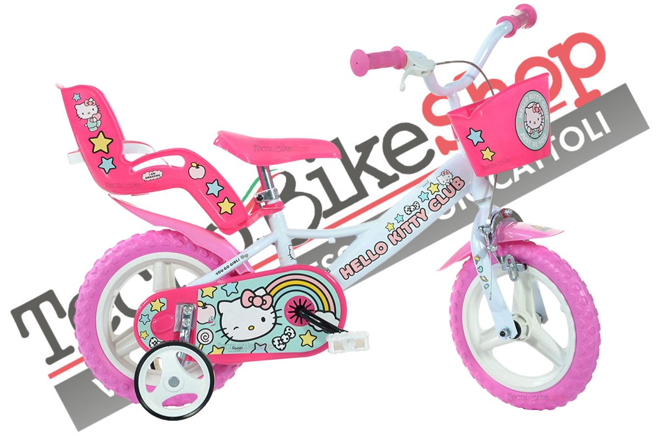 Bicicletta Bambina Dino Bikes Hello Kitty 2 12"