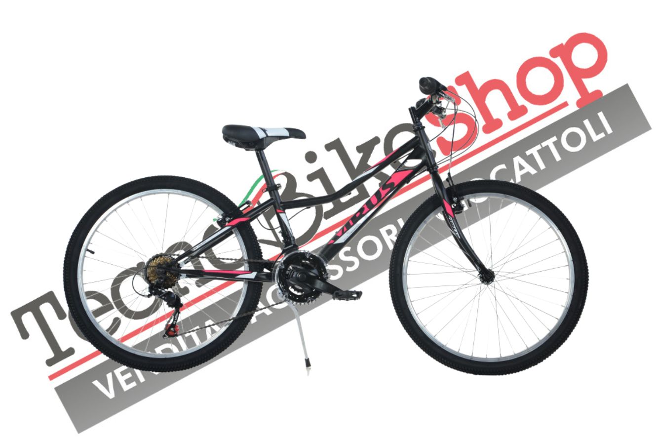 Bici Donna MTB Virus Dino Bikes 26 pollici con Cambio 18 Velocità 