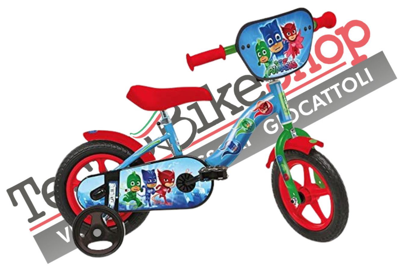 Bicicletta Bambino PJ Masks Dino Bikes 10" Super Pigiamini