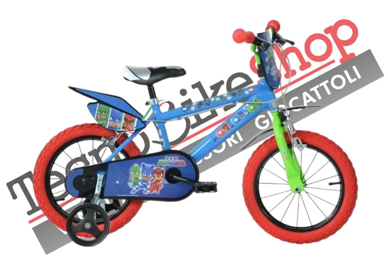 Bici Bambino PJ Masks Dino Bikes 16" Super Pigiamini
