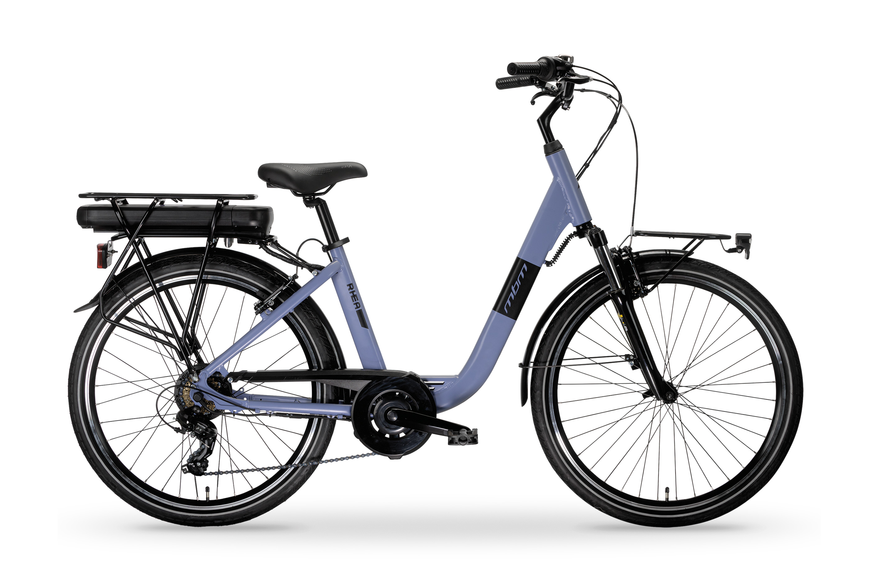 Bicicletta Elettrica A Pedalata Assistita MBM Rhea 26-Blu
